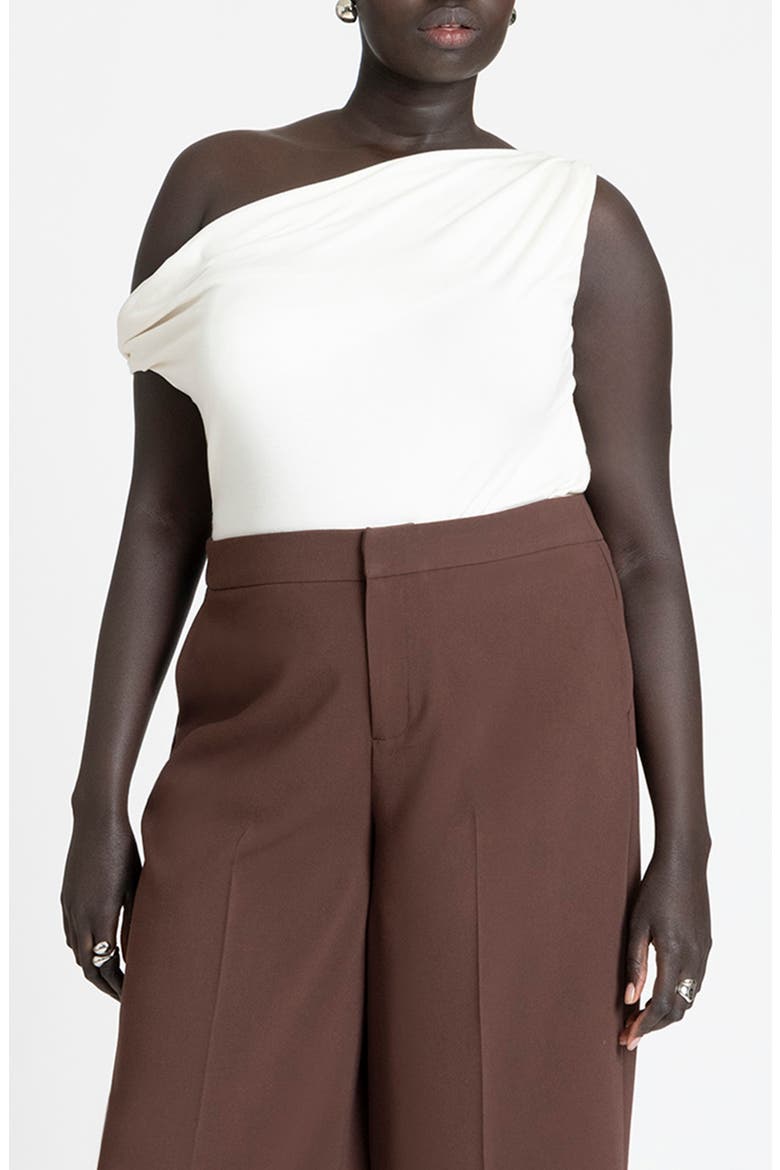 Asym Twist Sleeve Top, Main, color, TOFU
