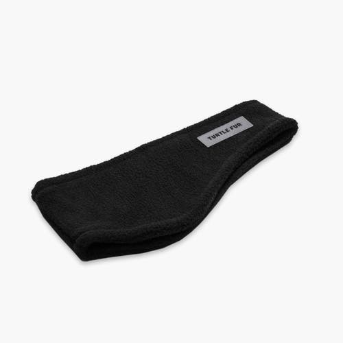 Turtle Fur Bang Band Fleece Headband In Black