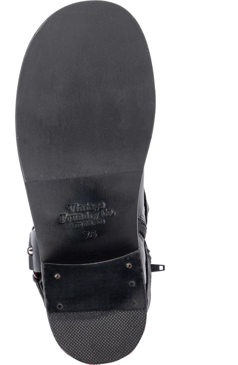 VINTAGE FOUNDRY Augusta Harness Strap Boot, Alternate, color, Black