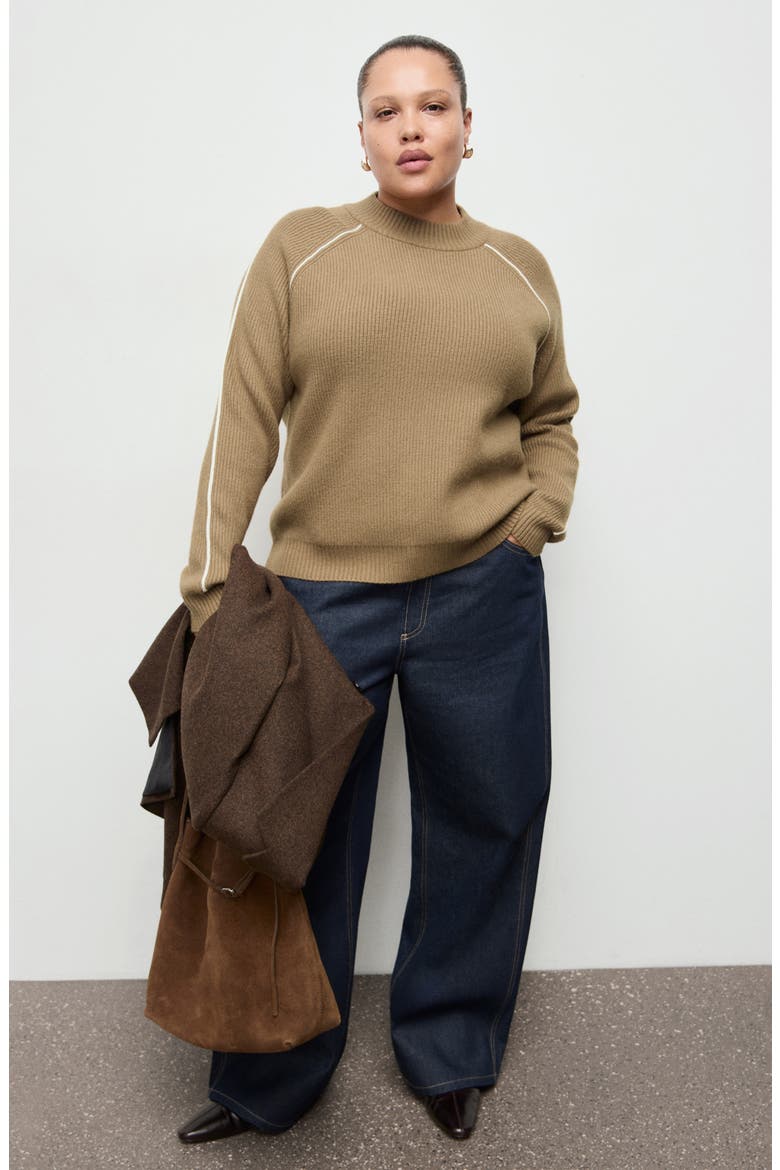 Francus Sweater, Alternate, color, MEDIUM BROWN