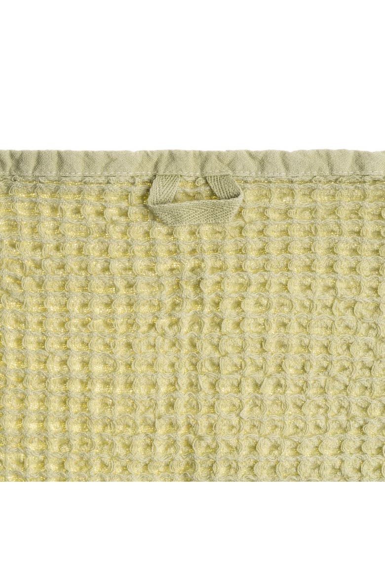 Waffle Turkish Cotton Hand Towels - Set of 2, Alternate, color, Green