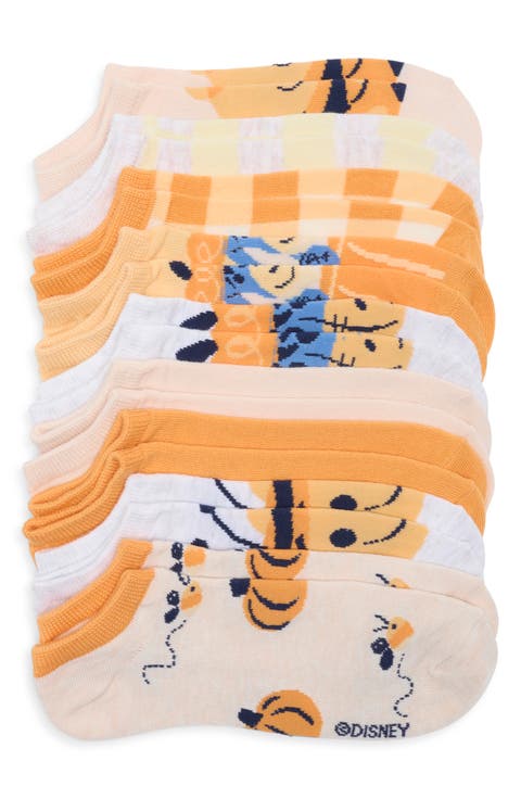 Winnie the Pooh Assorted 9-Pack Ankle Socks