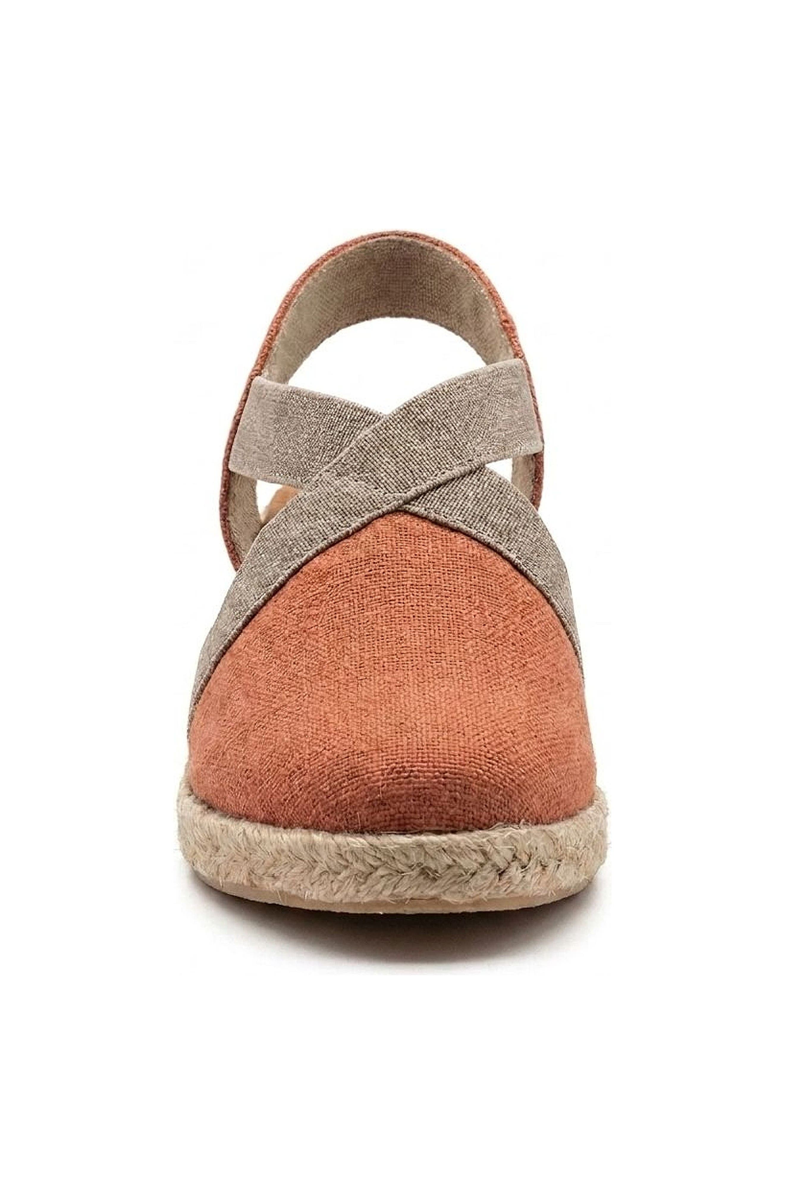 Barbate Low Espadrille Sandal, Alternate, color, Terracotta