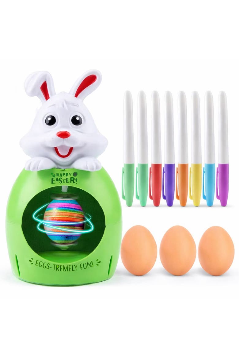 Easter Egg Art Decorating Craft Kit, Main, color, Multicolor