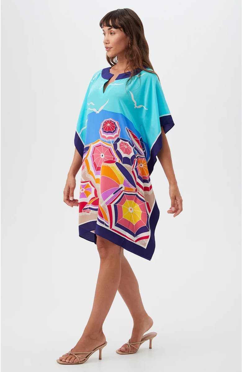 Trina Turk Theodora Caftan Dress, Alternate, color, Parapluie