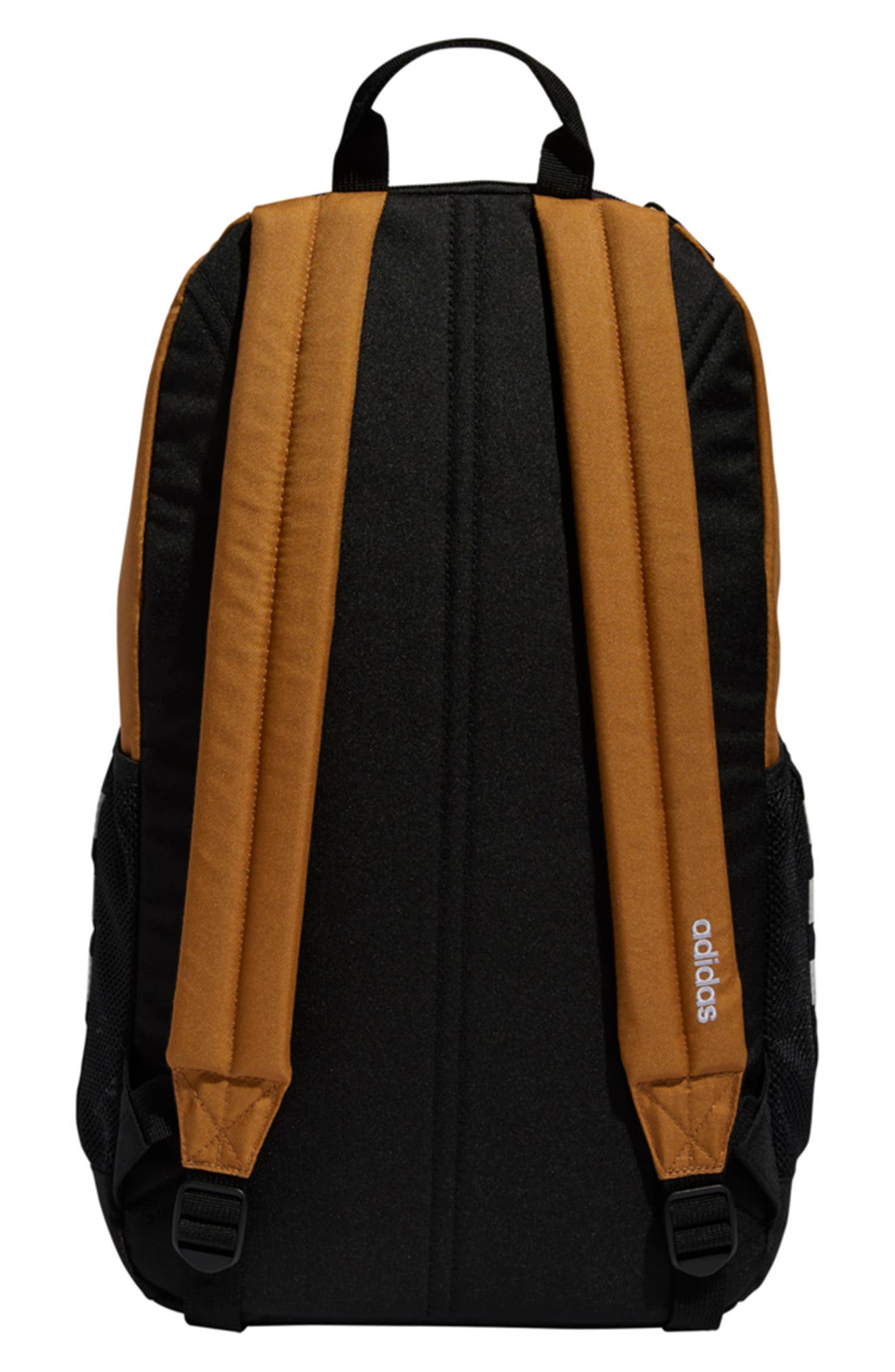 Classic 3-Stripe 4 Backpack, Alternate, color, MEDIUM BROWN