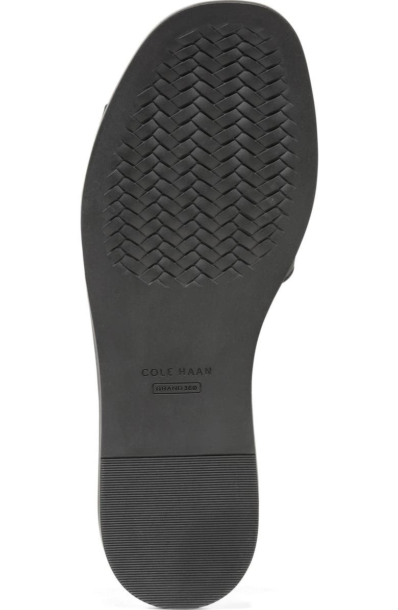 Cole Haan Go-To Emalia Slide Sandal, Alternate, color, Black/ Black Croc Print