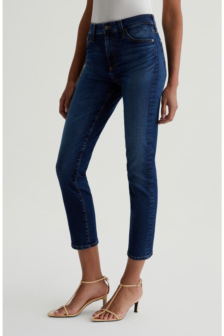 Mari Mid Rise Slim Straight Crop Jeans, Alternate, color, CATALOGUE