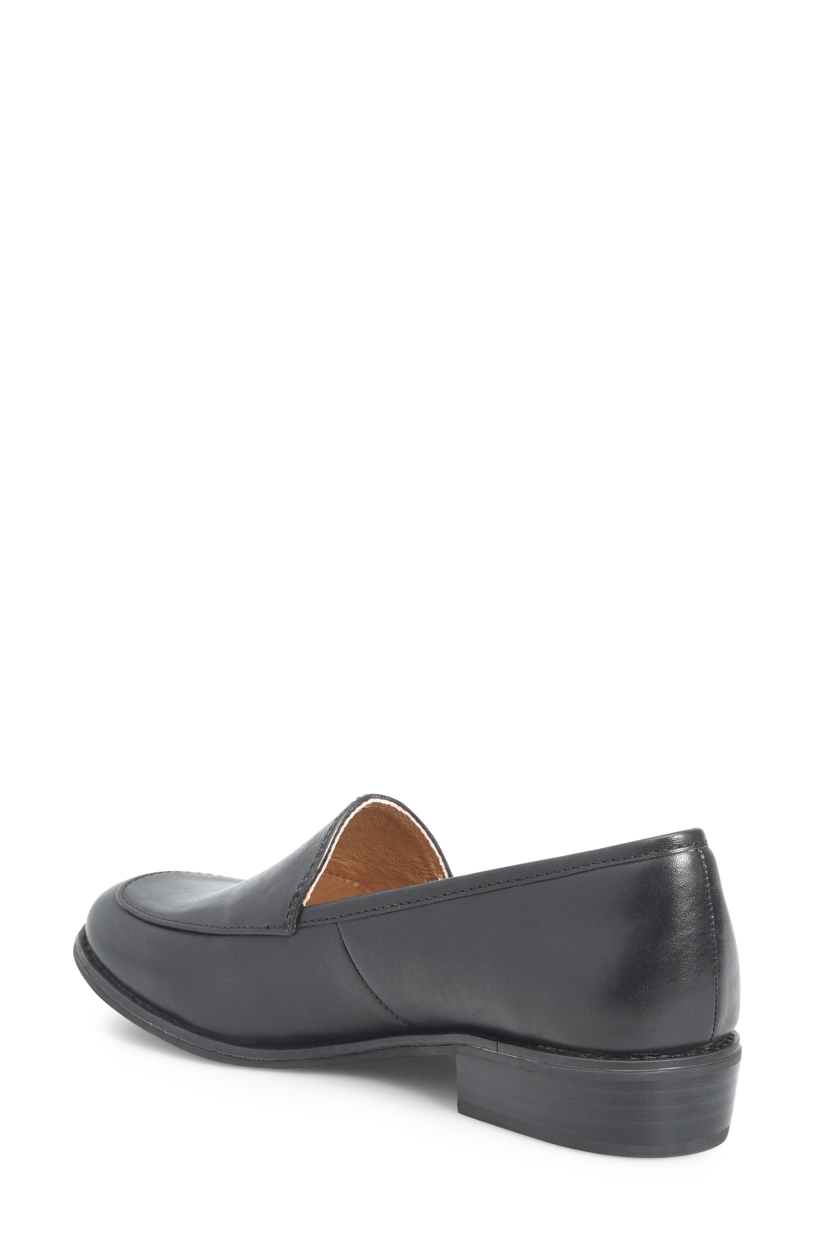 Söfft Napoli Loafer, Alternate, color, Black