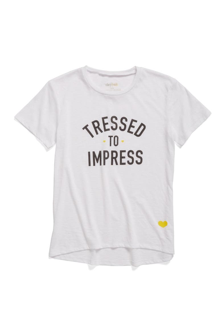 Capsule Tressed to Impress Tee (Limited Edition), Main, color, WHITE