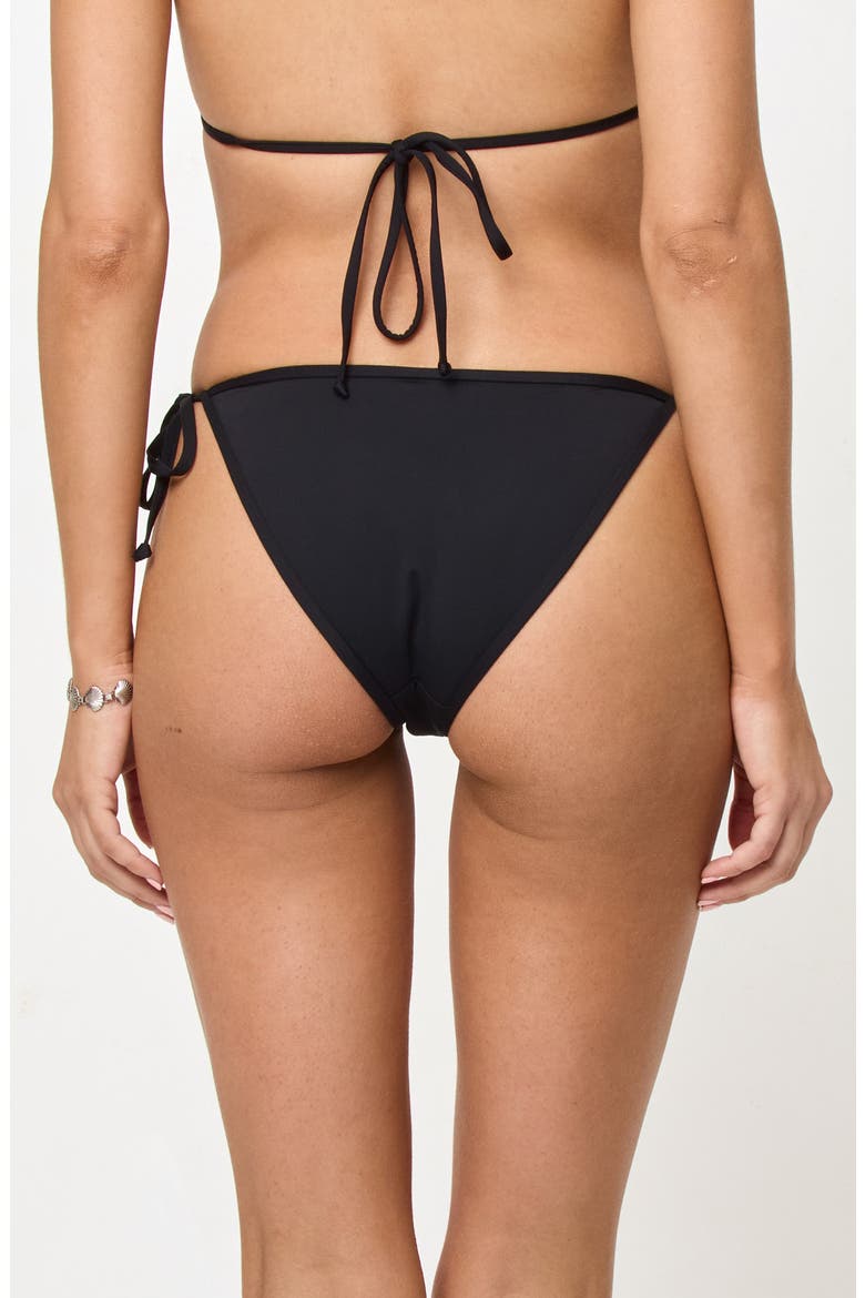 Levy Full Coverage Bikini Bottoms, Alternate, color, BLACK