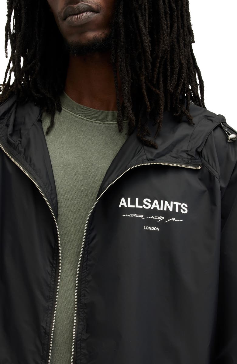 AllSaints Underground Hooded Jacket, Alternate, color, 