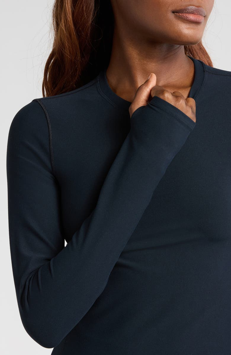 SPANX<sup>®</sup> SPANXsmooth<sup>™</sup> OnForm Long Sleeve Top, Alternate, color, Very Black