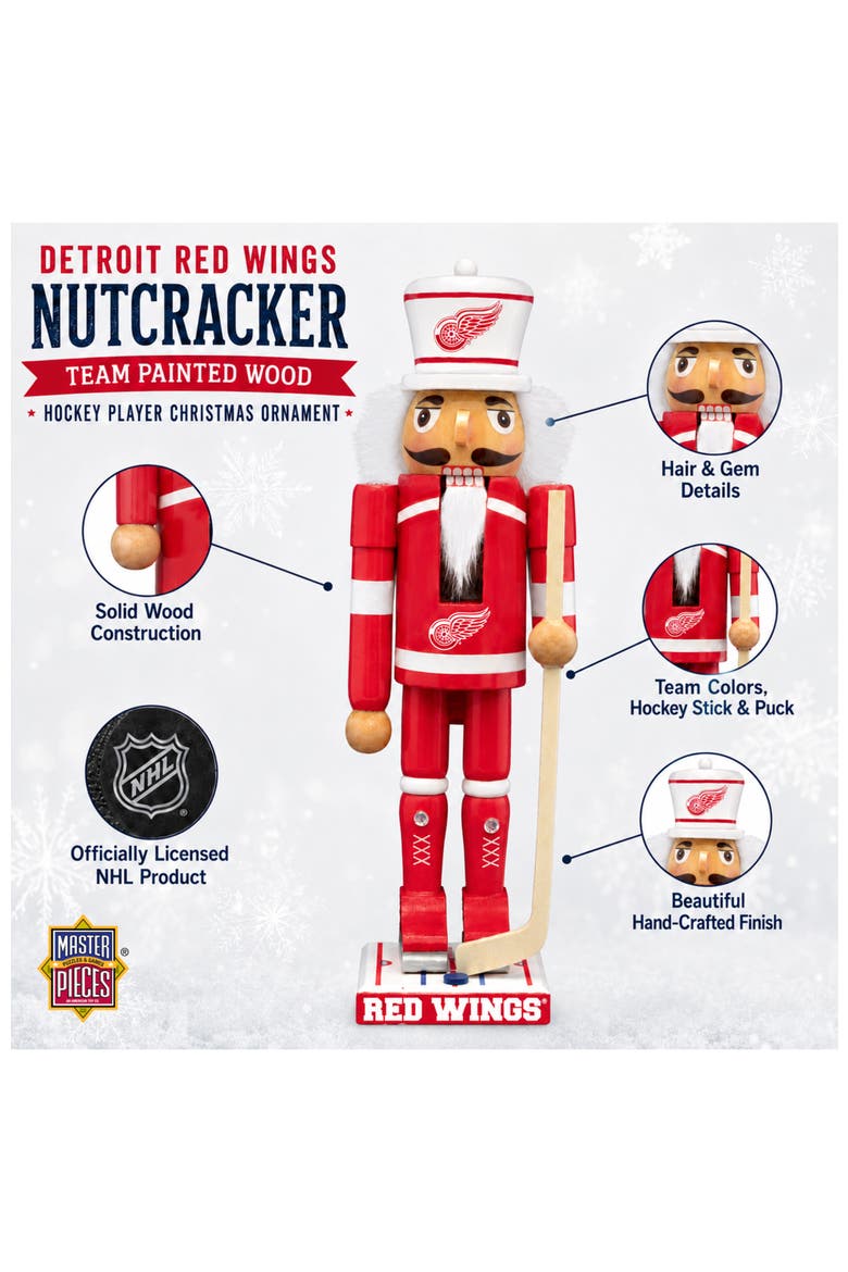 Detroit Red Wings Collectible Nutcracker, Alternate, color, Multicolor
