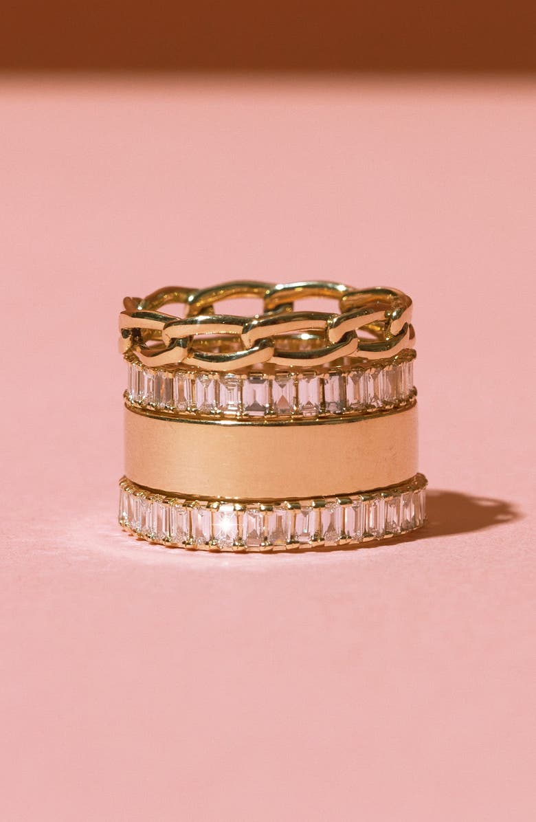 Aurate New York Open Link Ring, Alternate, color, Yellow