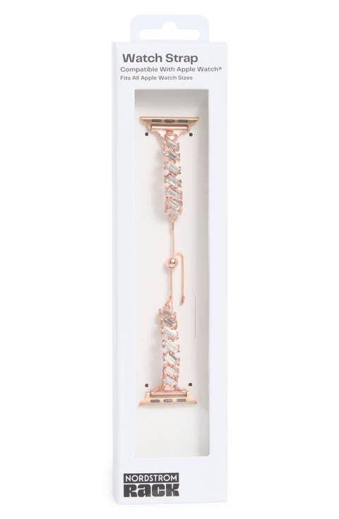 Baguette Crystal Apple Watch® Watchband