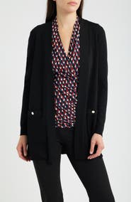 Anne Klein Open Front Cardigan