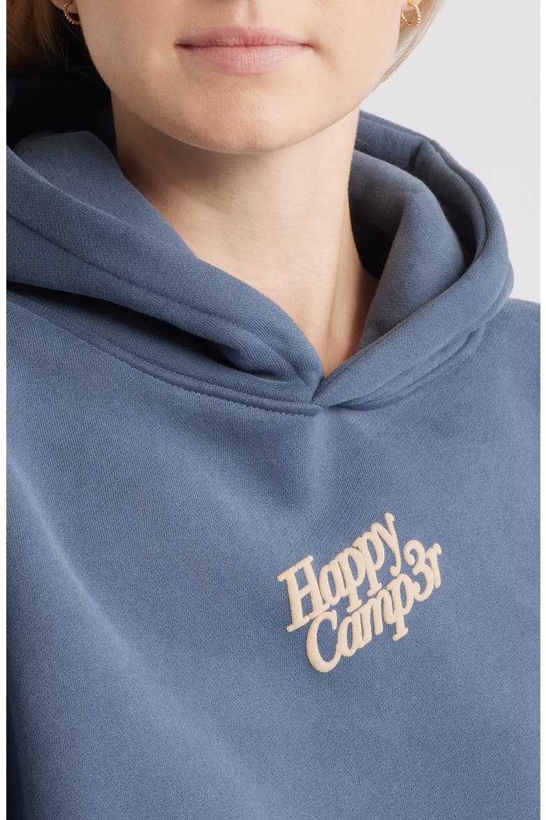 Puff Series Core Logo Cotton Blend Hoodie, Alternate, color, MIDNIGHT BLUE
