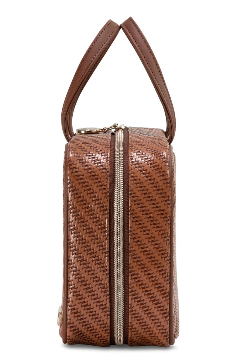 Rosewood Cognac ML Traveler Cosmetics Case