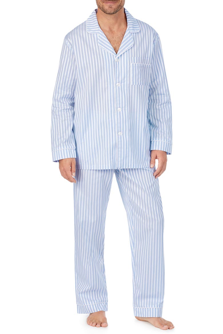 Stripe Pajamas, Main, color, BLUE 3D STRIPE