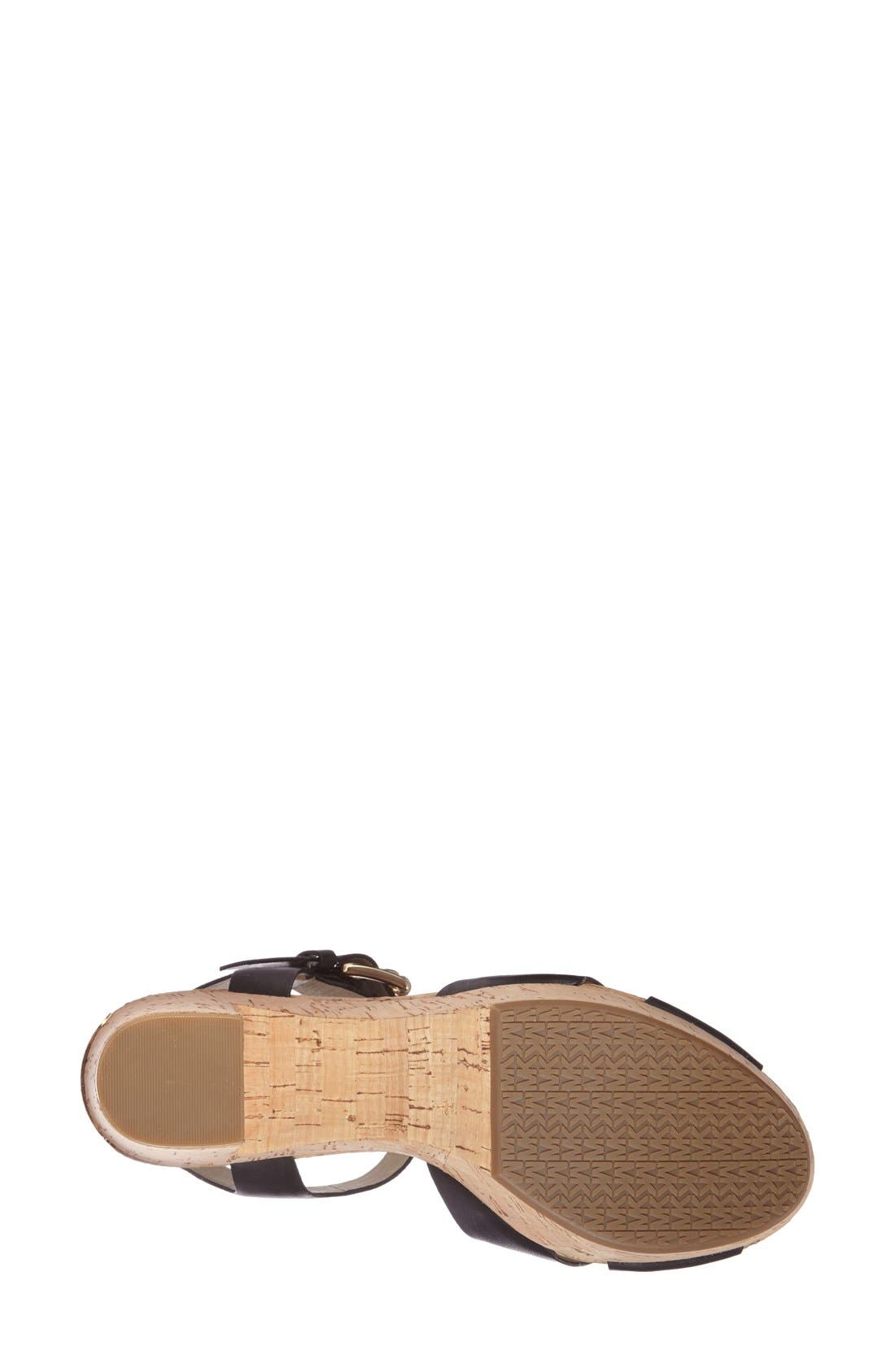 MICHAEL Michael Kors 'Natalia' Platform Sandal, Alternate, color, 