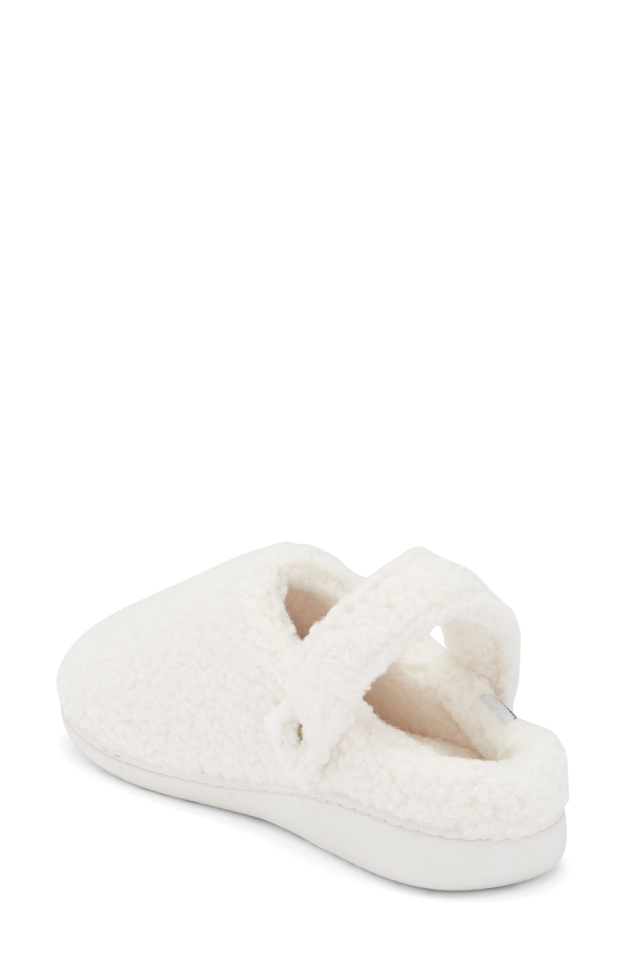 Børn Convertible Faux Shearling Slipper, Alternate, color, 