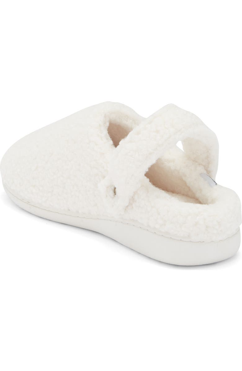 Børn Convertible Faux Shearling Slipper, Alternate, color, Cream