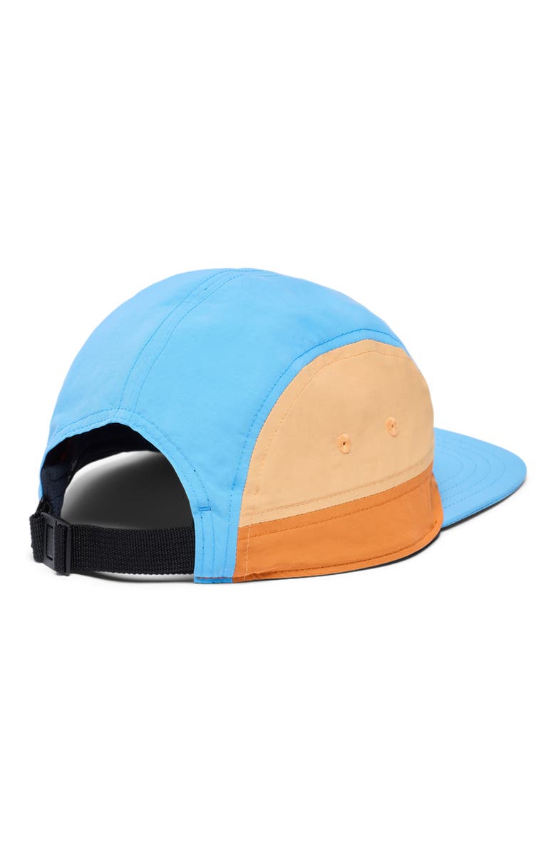 Cotopaxi Tech 5-Panel Hat, Alternate, color, Sienna/Island