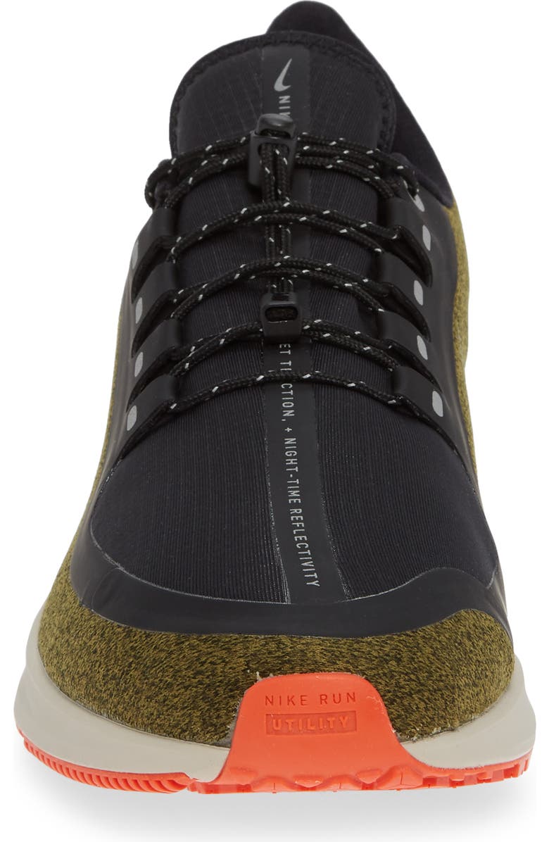 Nike Air Zoom Pegasus 35 Shield Water Repellent Running Shoe, Alternate, color,