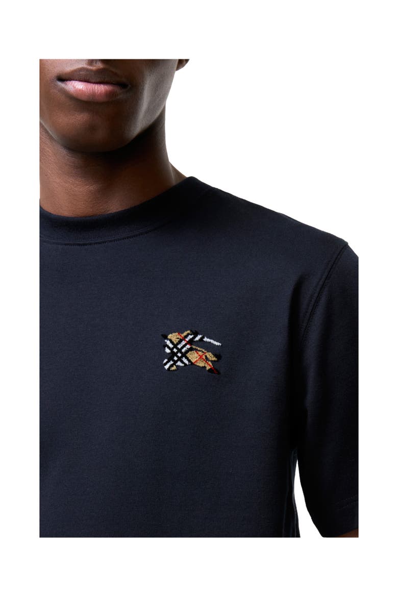 Knight Cotton T-shirt, Alternate, color, Navy