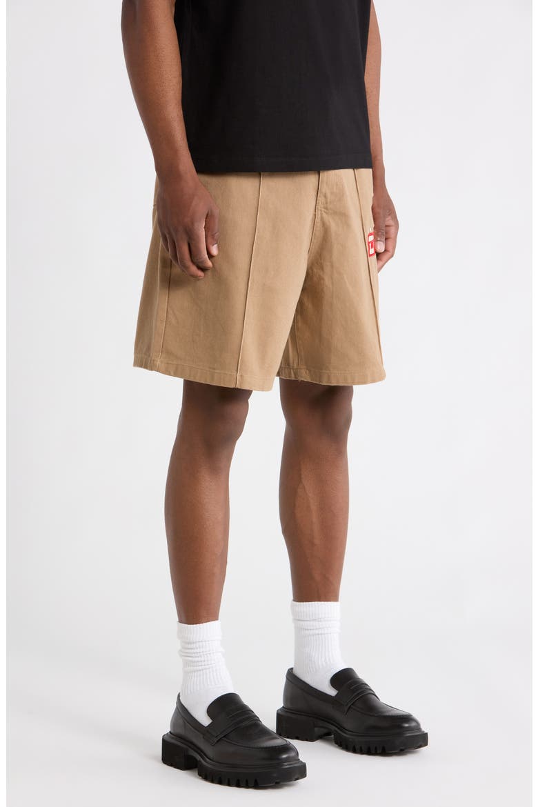 Star Logo Shorts, Alternate, color, STONE