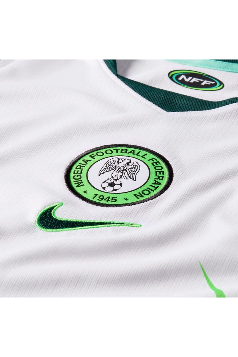 Women's Nike  White Nigeria National Team 2026 Away Stadium Replica Jersey, Alternate, color, White
