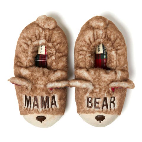Mama Bear Closed Back Slipper (Women)