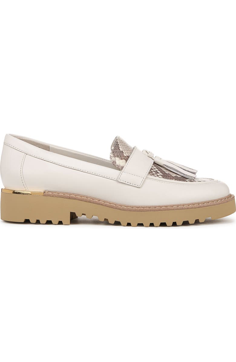 Franco Sarto Carolynn Tassel Loafer, Alternate, color, White