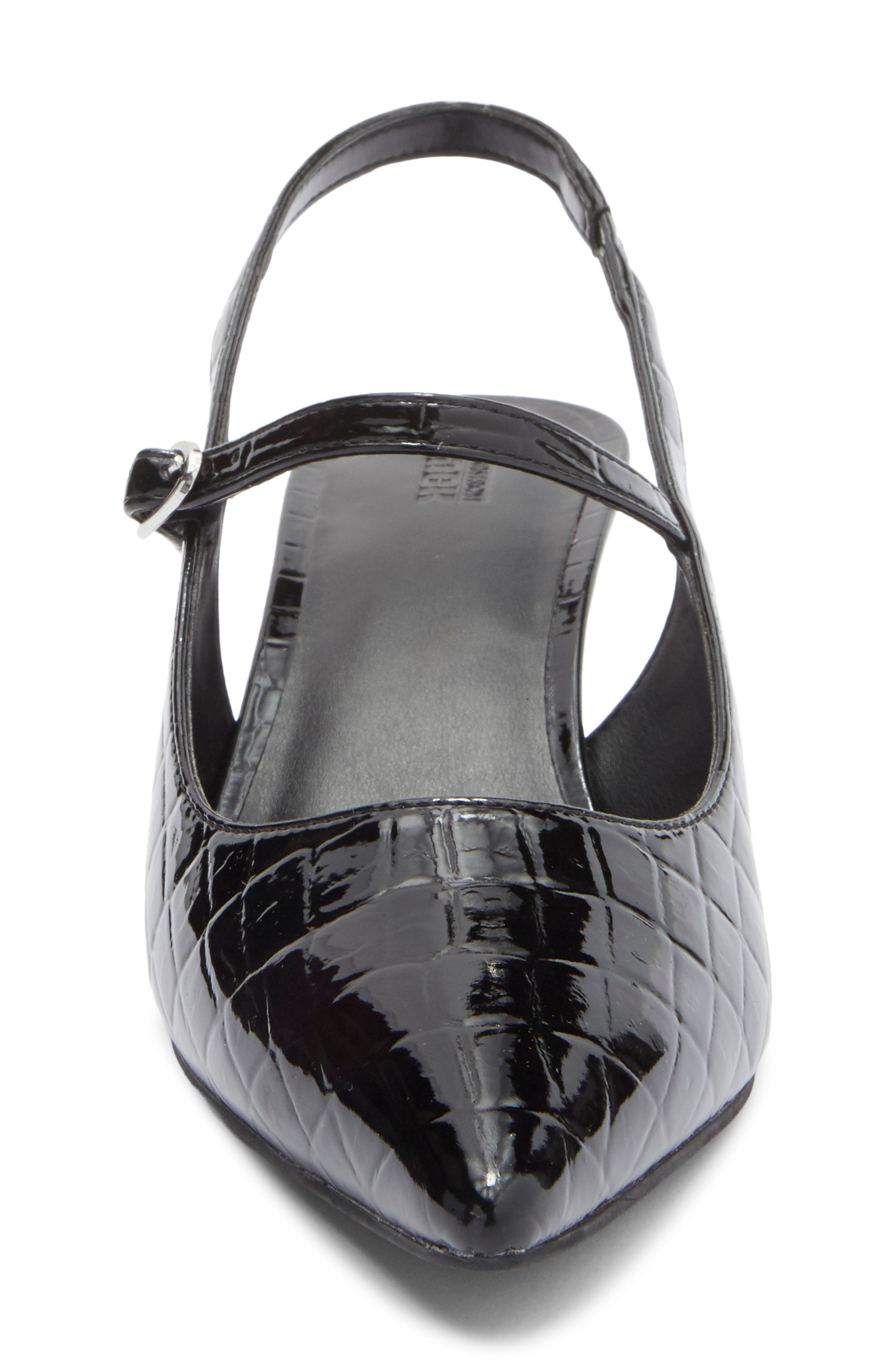 Miranda Slingback Pump, Alternate, color, BLACK CROCO