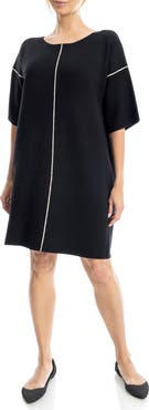 MAX STUDIO Boxy Short Sleeve Sweater Dress