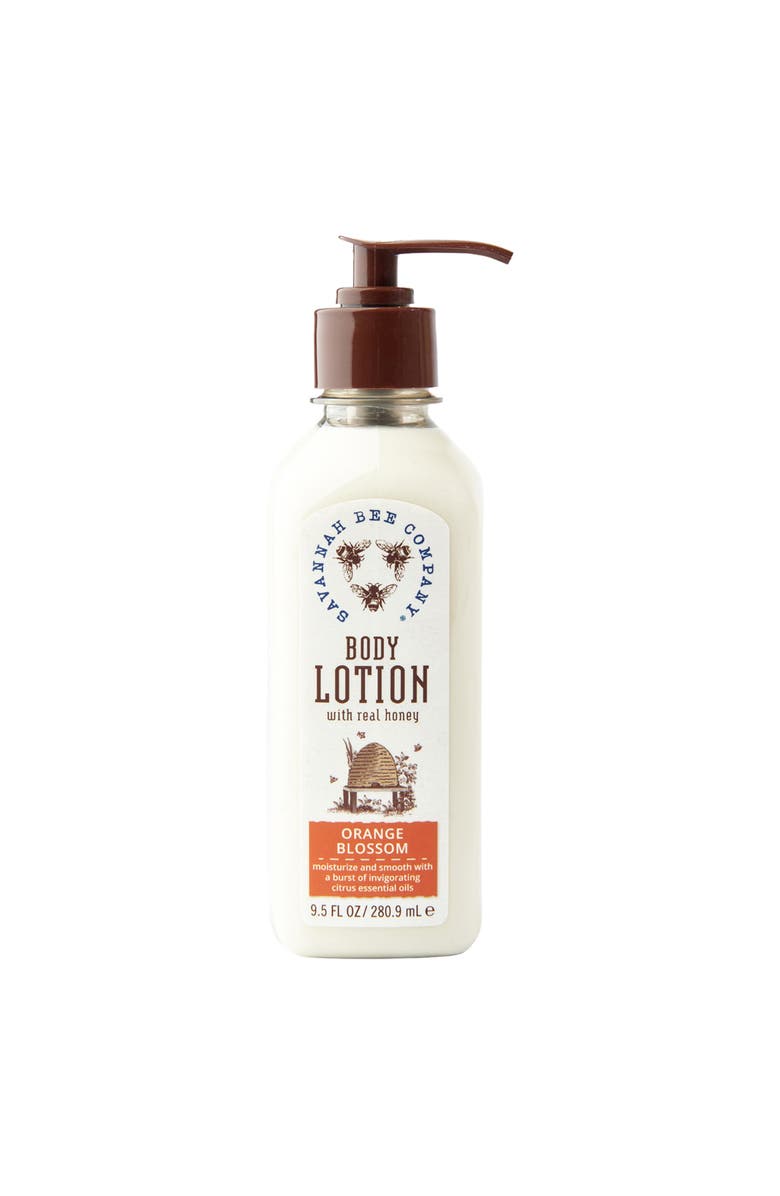 SAVANNAH BEE COMPANY Body Lotion, Main, color, Orange Blossom Honey