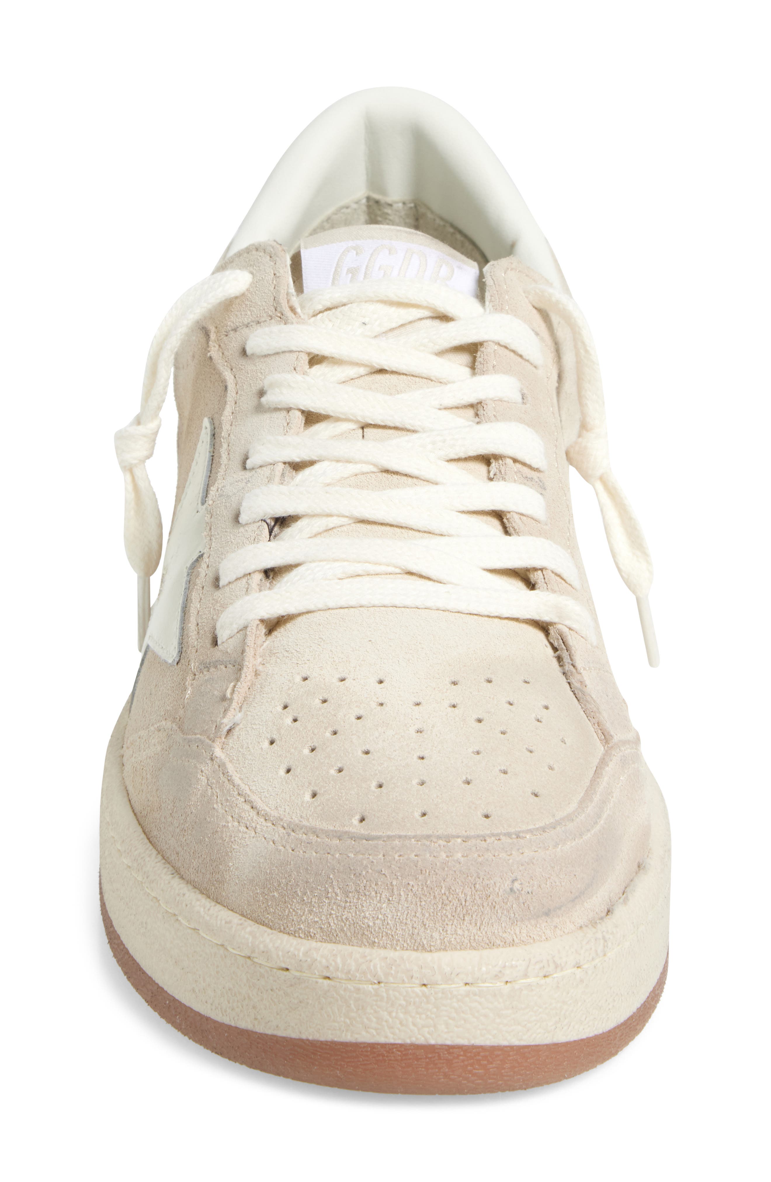 Golden Goose Ball Star 2 Low Top Sneaker, Alternate, color, Light Beige/ Milk