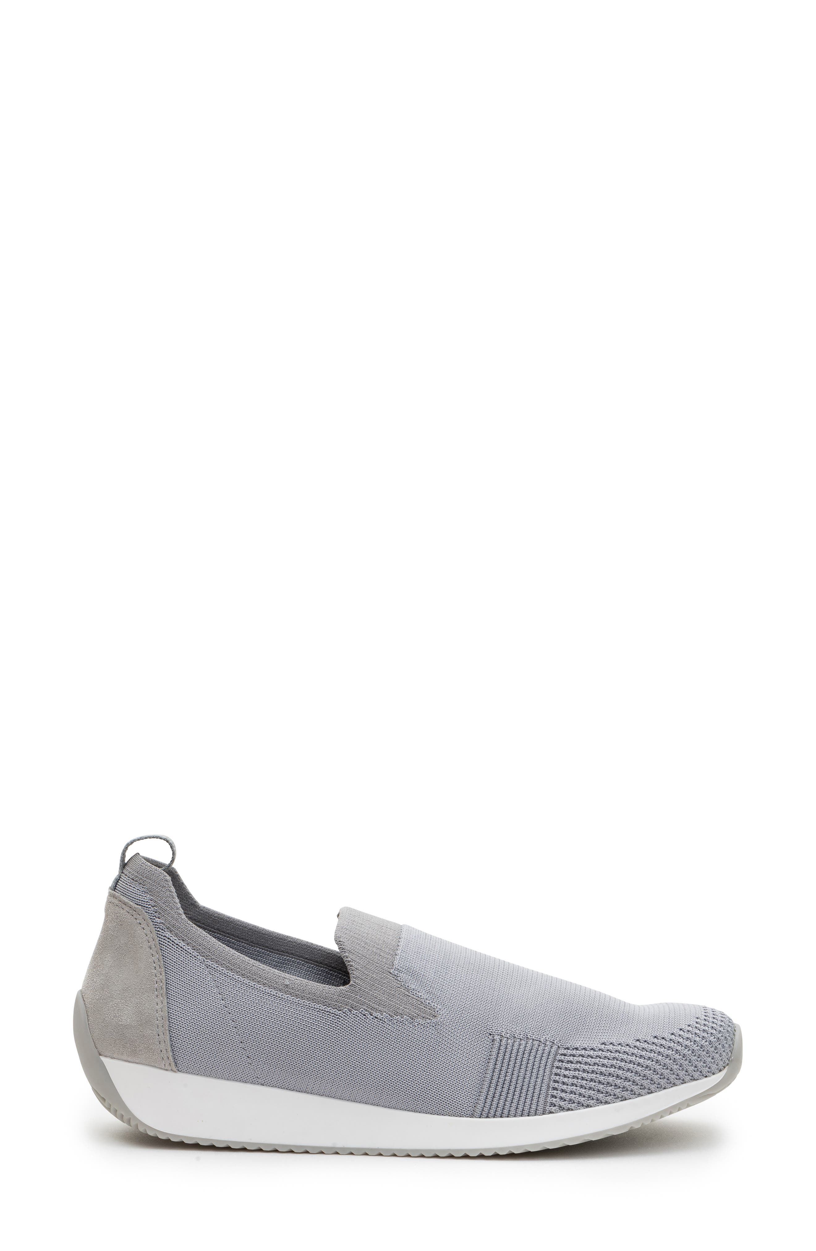 Leena Sneaker, Alternate, color, PEBBLE WOVENSTRETCH