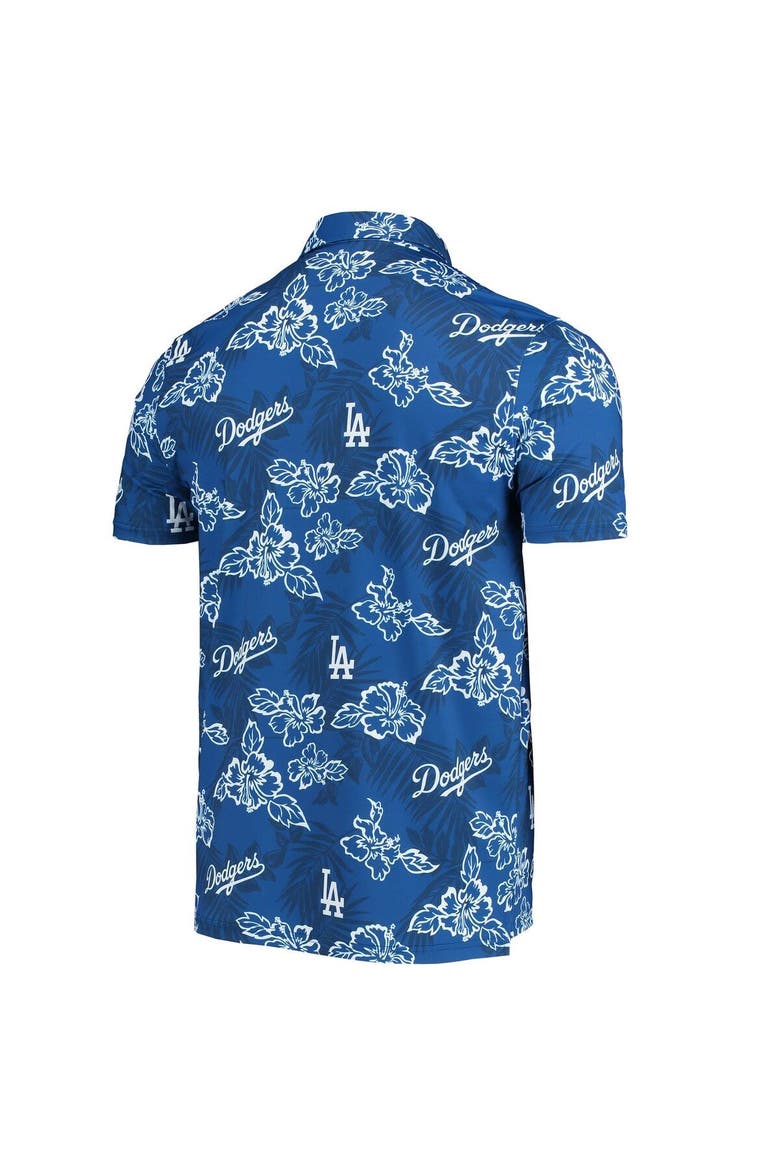 Men's Reyn Spooner Royal Los Angeles Dodgers Performance Polo, Alternate, color, Royal