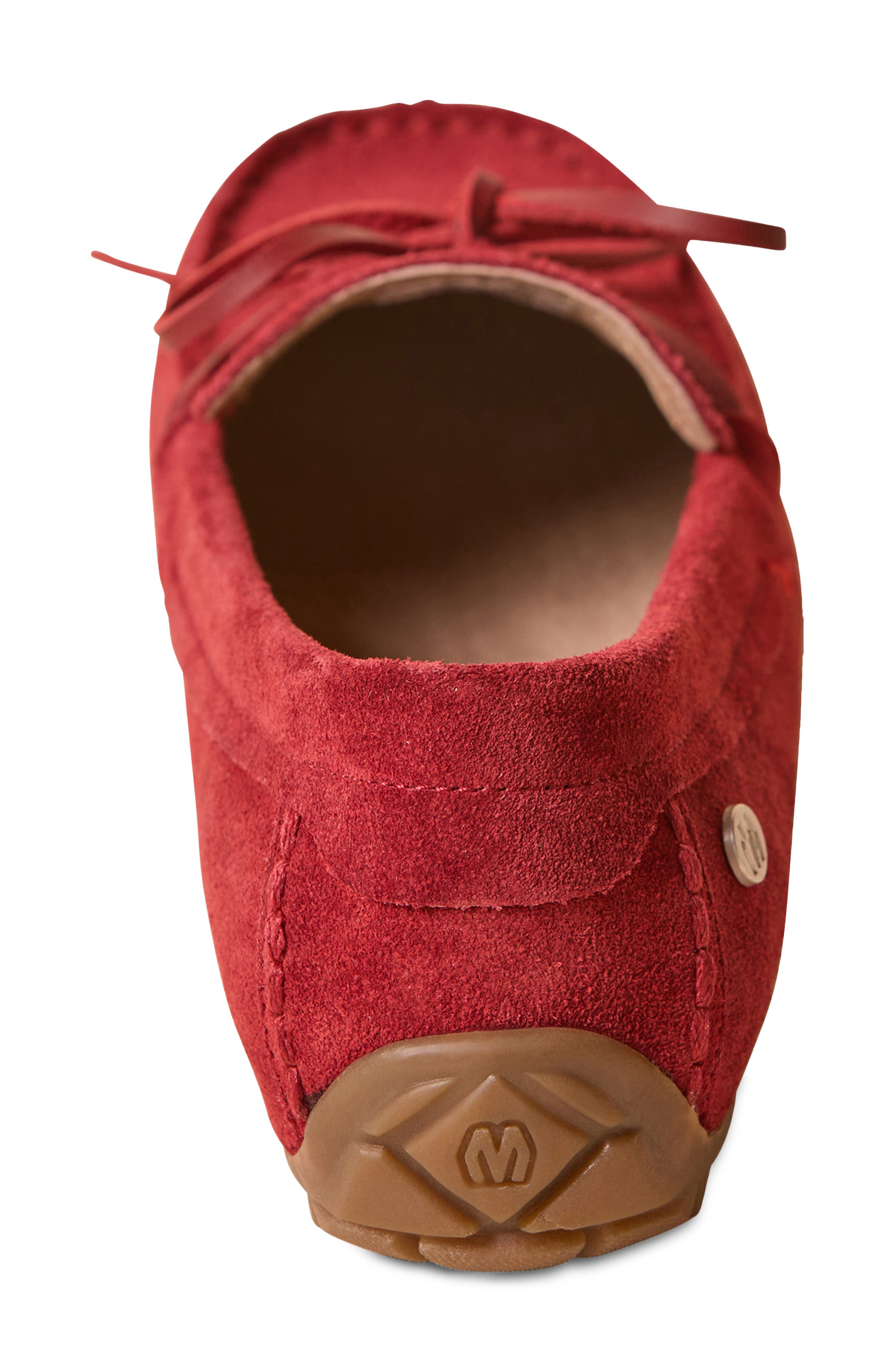 Moc Toe Driving Loafer, Alternate, color, RED