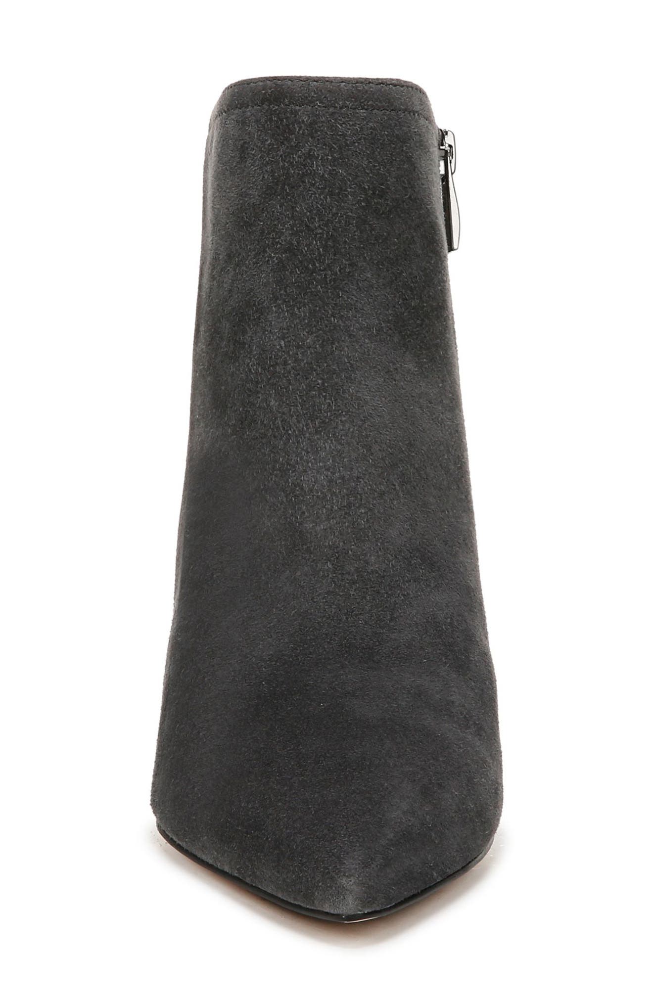 27 EDIT Naturalizer Maya Pointed Toe Bootie, Alternate, color, Dark Grey