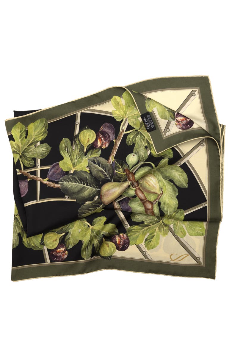 Elizabetta Tessa - Silk Foulard for Women, Alternate, color, Black