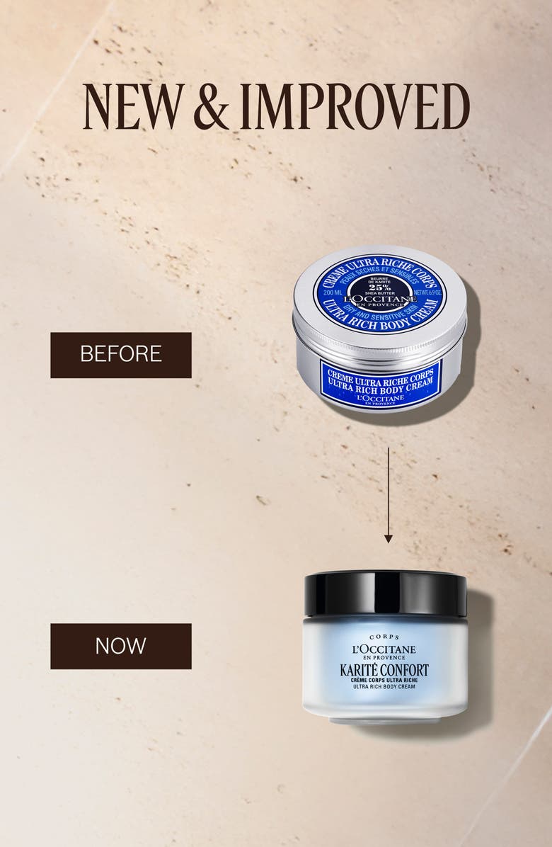 L'Occitane Ultra Rich Body Cream, Alternate, color, Regular