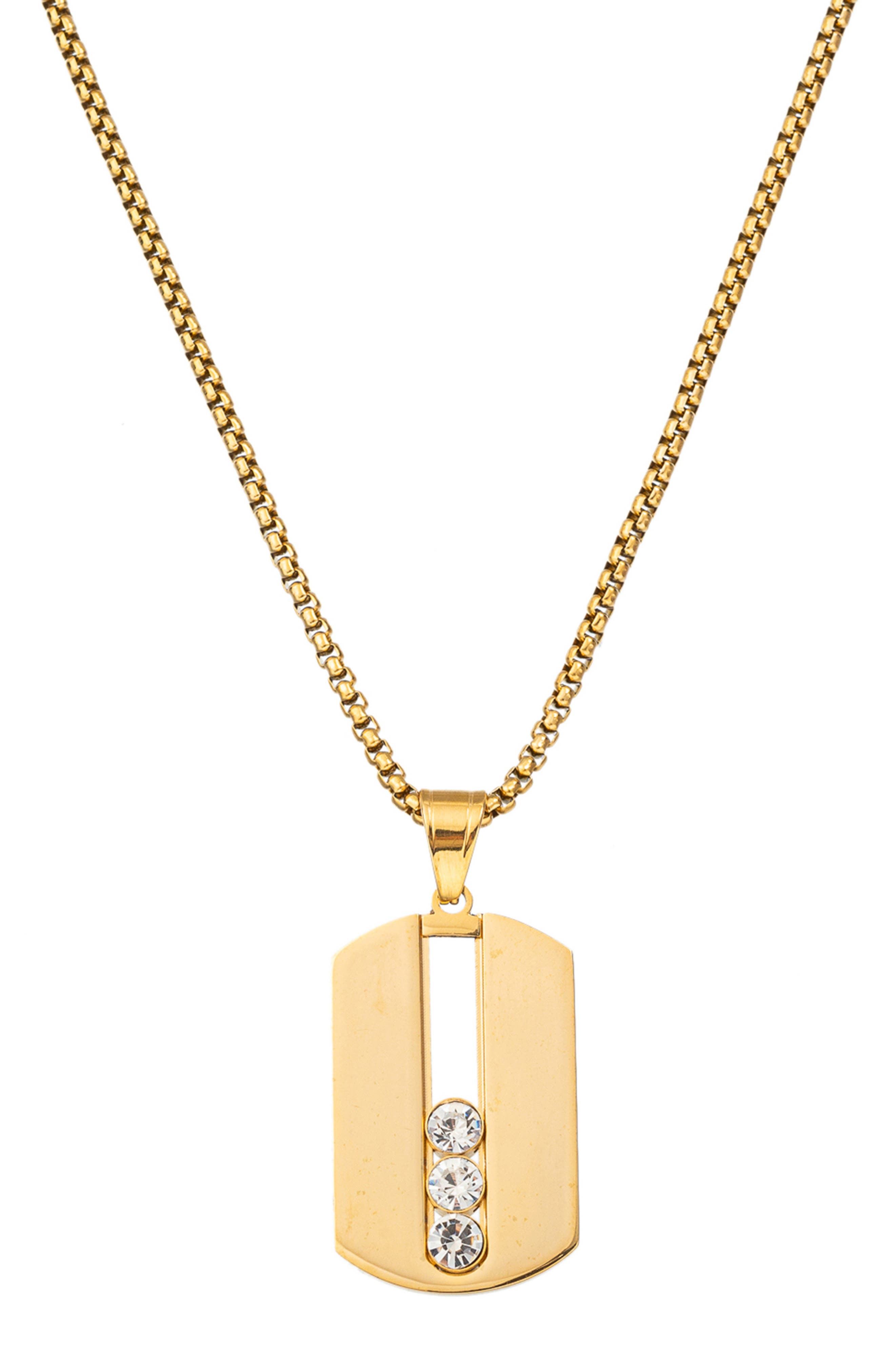 EYE CANDY LOS ANGELES Jacob Pendant Necklace