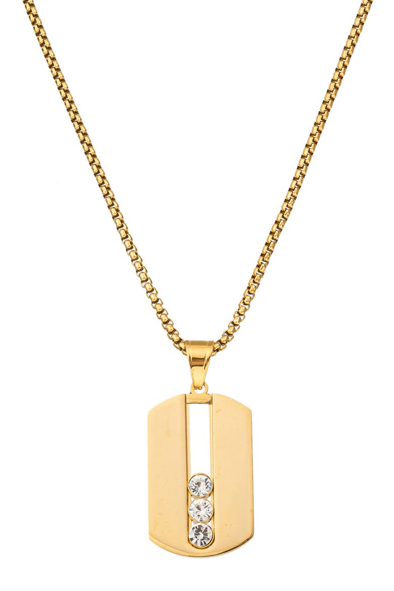 Jacob Pendant Necklace, Main, color, GOLD