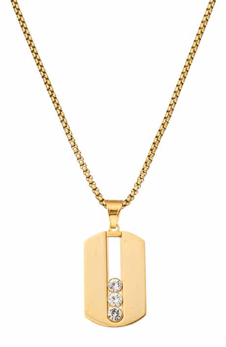 EYE CANDY LOS ANGELES Jacob Pendant Necklace