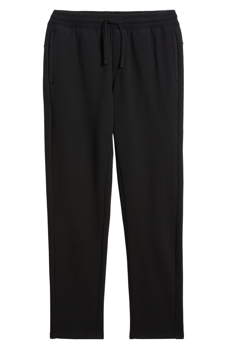 Zella Cloud Fleece Straight Leg Sweatpants, Alternate, color, 