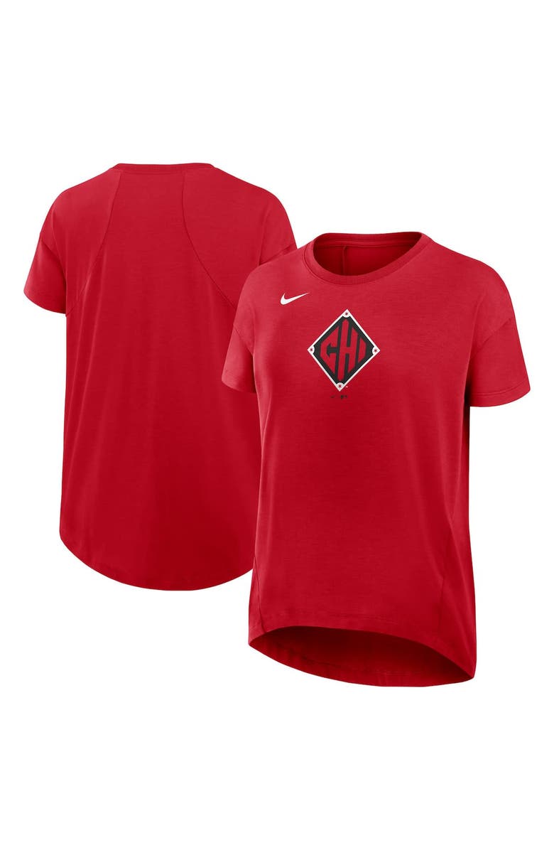 Nike Women's Nike  Red Chicago White Sox 2025 City Connect Flowy Fashion Tri-Blend Performance T-Shirt, Main, color, Red