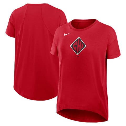 Women's Nike  Red Chicago White Sox 2025 City Connect Flowy Fashion Tri-Blend Performance T-Shirt